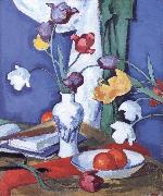 Samuel John Peploe Tulips and Fruit Spain oil painting artist